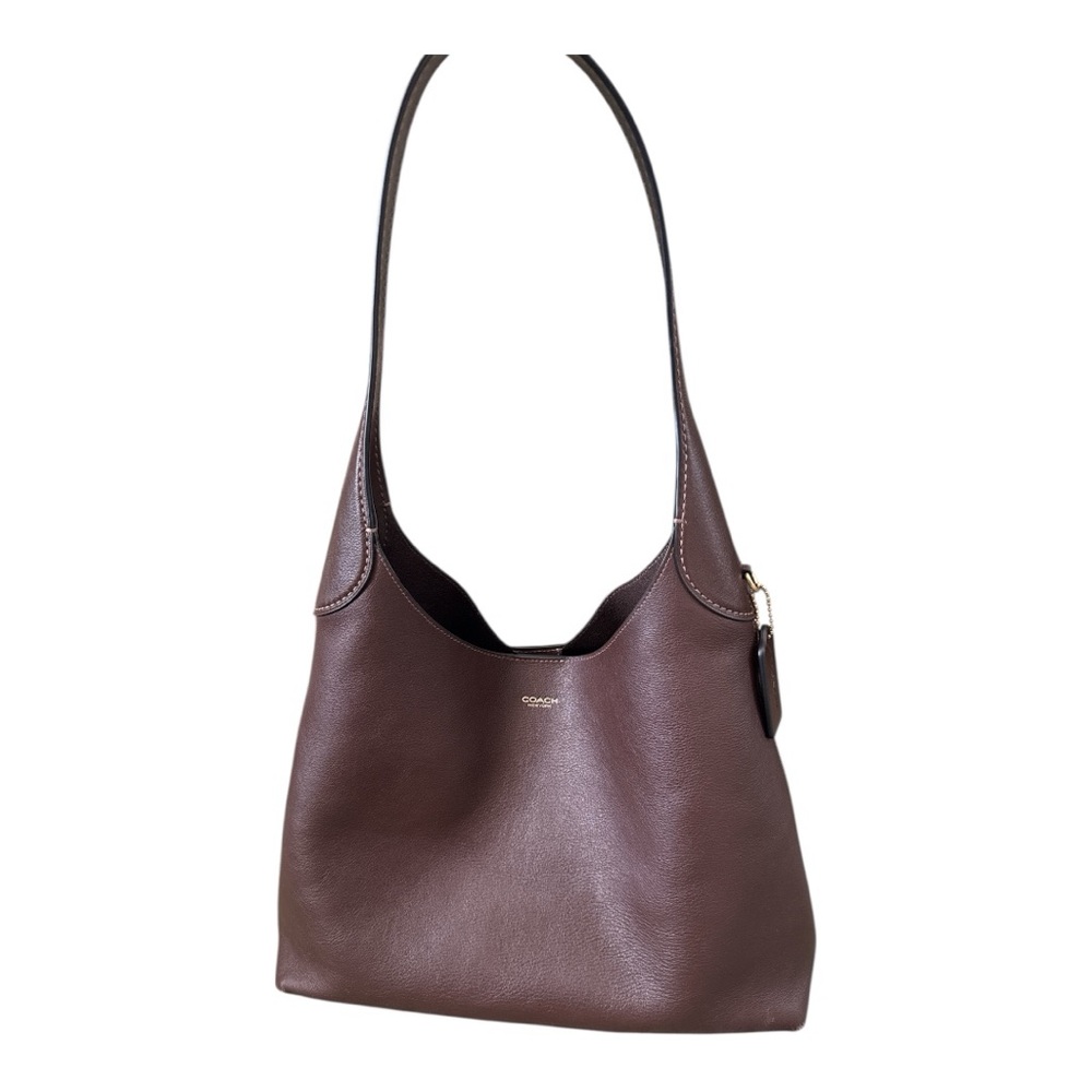 Coach Brooklyn 34 Shoulder Bag in Maple - Picture 4 of 11
